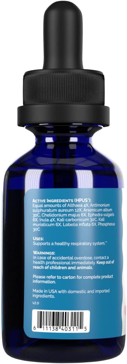 PranaPets Respiratory Support Supplement for Dogs & Cats | Naturally Promotes Optimal Respiratory Function in Pets | Safely aids with Symptoms of Seasonal Allergies
