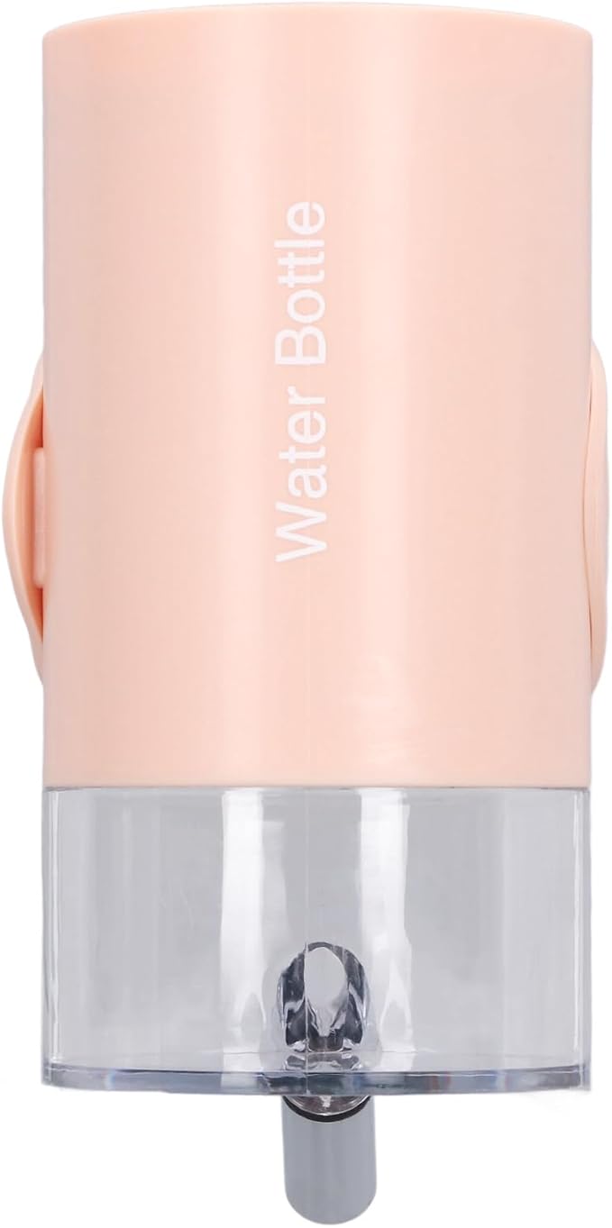 Semme Dog Bottle for Pet Supplies Automatic Dispenser for Dogs Small Animals Made of Food Grade Materials Prevents Dripping Easy to (Pink)