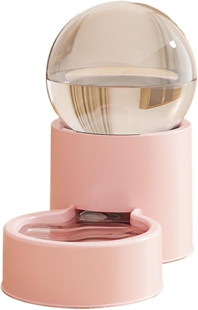 Automatic Pet Feeder - Large Capacity Dog Food, Water Dispenser Bowl Feeding System Reliable Continuous Supply Design for Controlled Portion Support for Puppies and Small to Medium