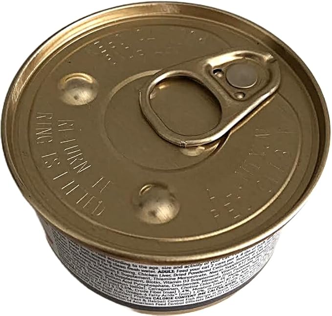 SIMPLY NOURISH Adult Cat Urinary Tract & Hairball Control. Fish Recipe in Broth Pate. Helps Lower Urine pH & Control Hairballs. 6-3oz Cans