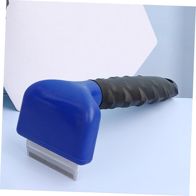 Happyyami Ergonomic Handle Dog Grooming Comb Cat Brush for Shedding Hair Dog Brush Deshedding Tool