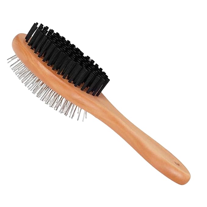 Cat Grooming Brush | Double-Sided Comfort Grip,Pet Brush Cat Comb for Shedding,for Massage Shower Outdoor Home Bathroom Puppy Kitten Bathing Washing Cleaning