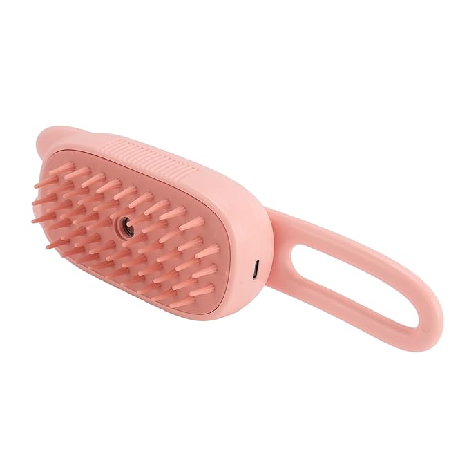 Steam Brush For Cats, One Click Spray Shedding Bath Brush Pet Grooming Brush With Spray Steam Spray Grooming Brush Cat Mist Brush For Cats and Dogs Grooming Supplies,