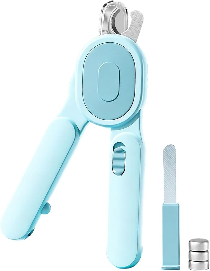 Dog Nail Clippers | LED Lighted Animals Grooming Tool | Nail Clippers for Small Dogs | for Medium Large Breeds Puppy Kitten Animals Home Bathroom Shelter