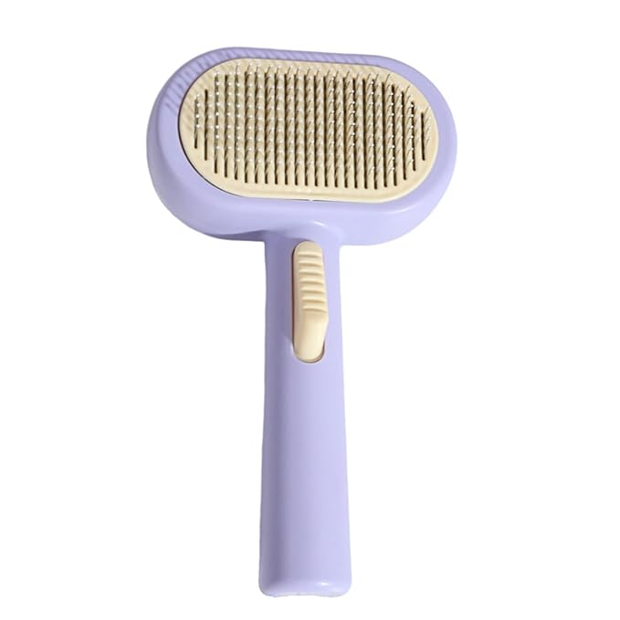 Pet Grooming Comb For Dogs And Cats Gentle Detangling Deshedding Hair Brush Double Side Pet Grooming For Home Use Cats Shedding