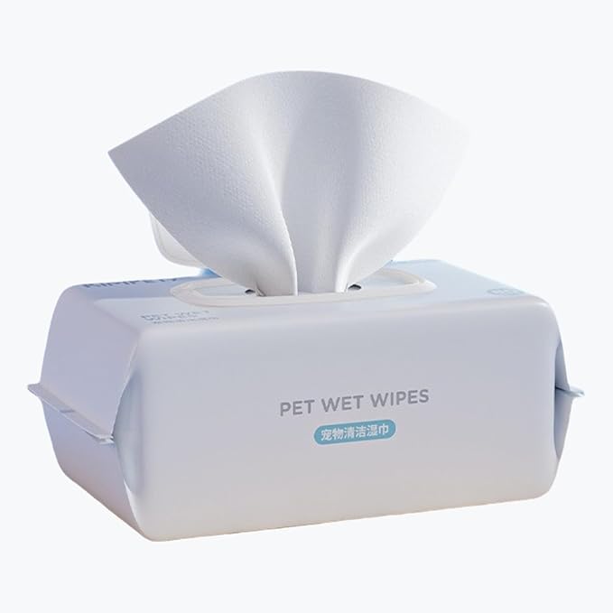 Pet Grooming Gloves Dog Wash Wipes for Bathing & Deodorizing, Reusable Cat Cleaning Gloves for Shedding & Deshedding