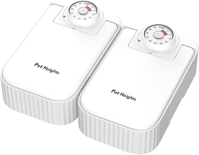 F22 2-Meal Automatic Pet Feeder for Cats and Small Dogs with Ice Pack