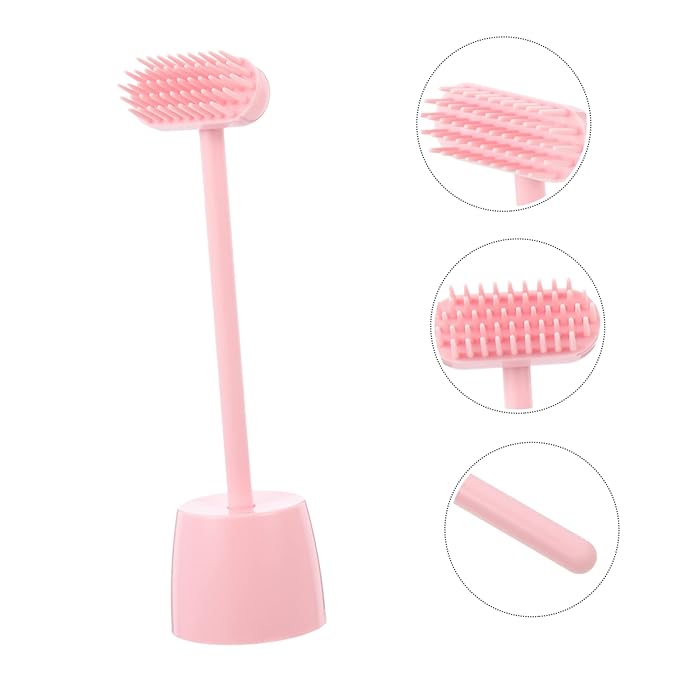 Totority Cat Grooming Brush Massage and for Cats Durable Material Self Grooming Design for Cat Hair Removal and Relaxation