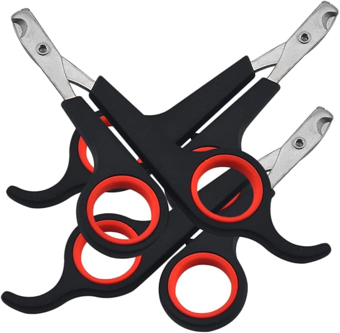BESPORTBLE 9pcs Professional Pet Nail Clippers Ergonomic Trimmers for Cats and Dogs Non- Handle to Use for Home Grooming