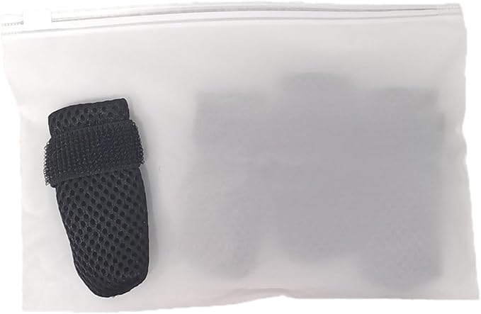 feet Protectors,4PCS Dog Foot Foot Cover Indoor Injuryproof Pet Antislip Dog Shoes Cats Foot Protectors Foot Muffs Grooming Supplies, Medium, Black