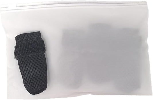 feet Protectors,4PCS Dog Foot Foot Cover Indoor Injuryproof Pet Antislip Dog Shoes Cats Foot Protectors Foot Muffs Grooming Supplies, Medium, Black