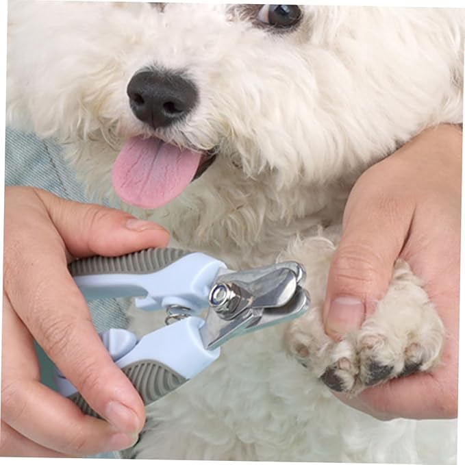 Pet Nail Clipper Professional Cat Dog Claw Trimmer Non Slip Easy to Use for Small Animals Sharp Blades for Precise Trimming Suitable for All Breeds