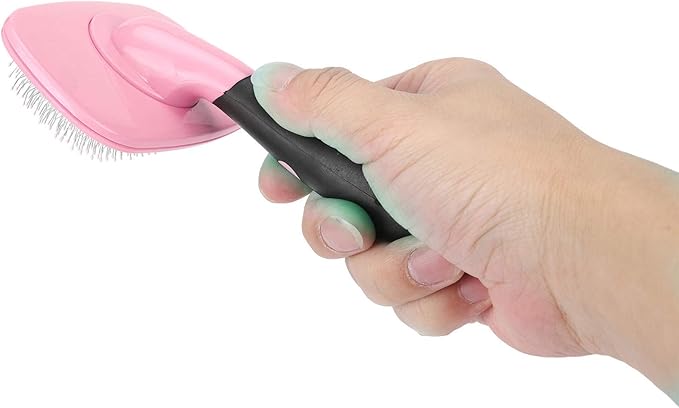 Cat Hair Brush, Dog Brush Cat Dog Hair Removal Comb Pet Grooming Tool 360 Degree Rotation Deshedding Brushes For Indoor For Pets with Long or Short (With a)