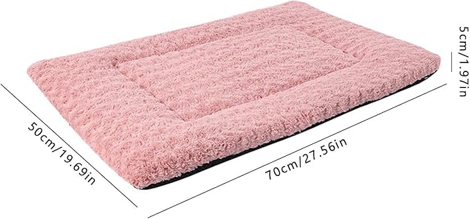 Dog Crate Pad, Functional, – Lightweight Modern Lightweight Compact Stylish Elegant, Washable Pet Cat Bed, Supplies All Seasons Soft Beds | Multipurpose Outdoor Indoor Utility Sleek