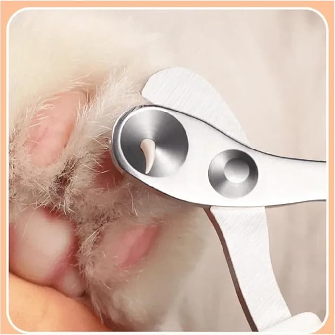 Professional Stainless Steel Cat Nail Clippers for Small Dogs and Cats - Pet Grooming Claw Trimmer(1pcs)
