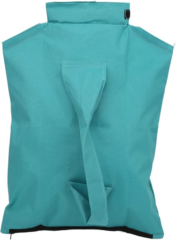 Qiilu Breathable Cat Grooming Restraint Bag Foldable Pet Carry Bag for Bathing Washing Nail Trimming Adjustable Neck Circumference - SuppliesCatsGroomingClaw Care (Blue)