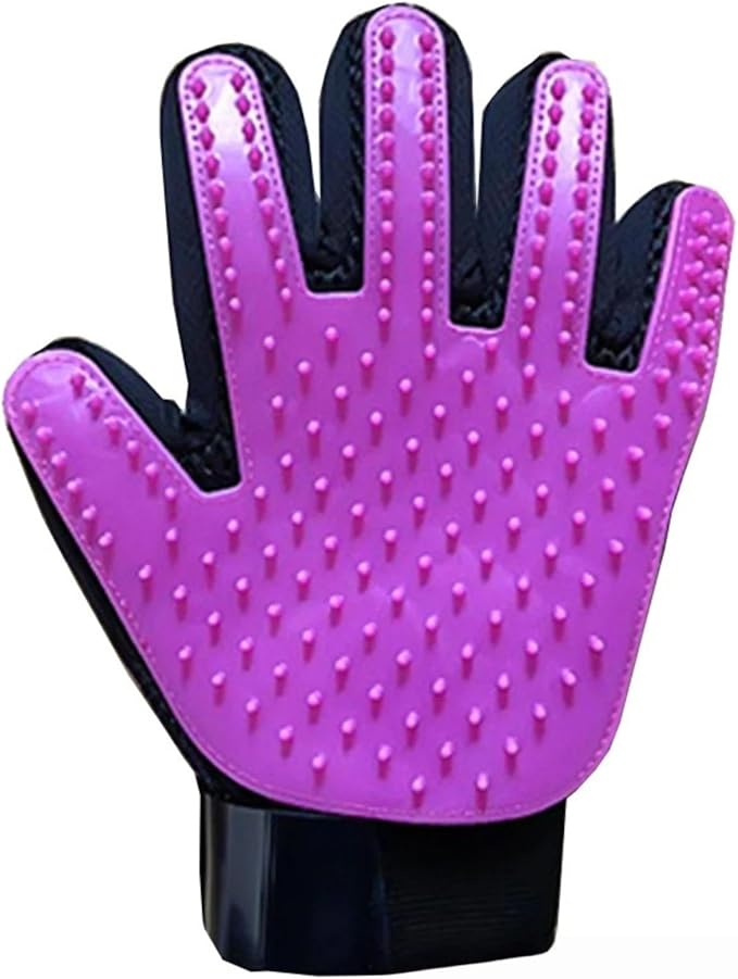 Pet Grooming, Hair Removal, Floating Hair Massage, cat and Dog Grooming Gloves, Adjustable Beauty Gloves, Double-Sided Care