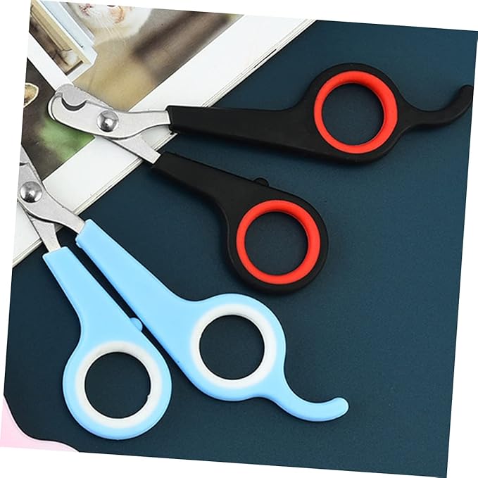 3Pcs Pet Nail Clippers Ergonomic Design Nail Trimmers for Cats and Dogs Professional Pet Grooming Supplies Bag