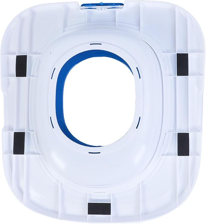 Cat Toilet Training Kit, Detachable Design for Easy Cleaning Reusable Removable Pet Toilet Trainer Seat Universal Reusable Environmentally Friendly Cat Toilets Trainer for Pet (Blue)