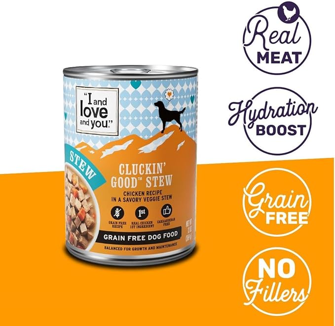 I And Love And You, Dog Food Can Cluckin Good Stew, 13 Ounce