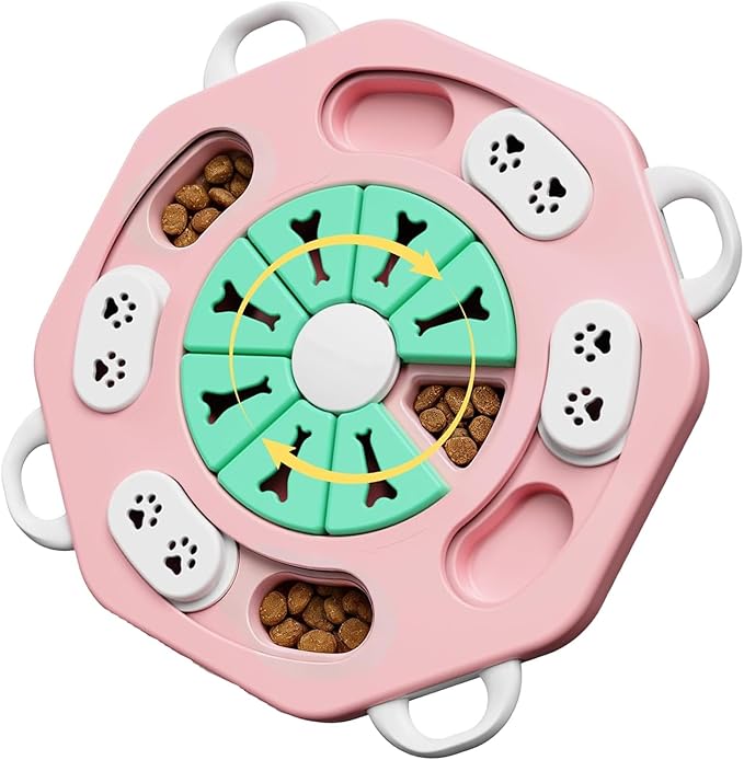 Dog Puzzle Toy Training Boredom Interactive Feeding Slow Food Tray Pet Feeding Supply