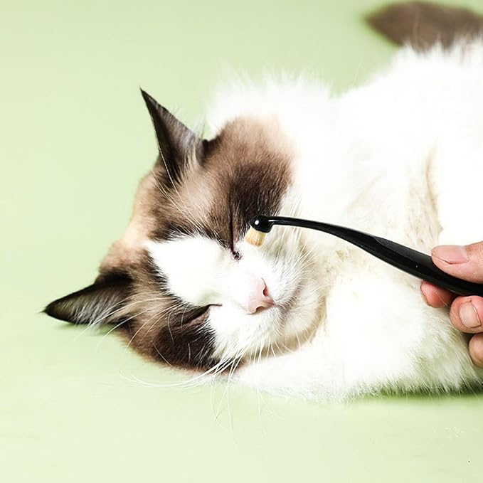 4lots Pet Tear Stain Removal Brush Soft Fiber Head Eye Care Dog Cats Supply Grooming Tool Eye Care Grooming Tool