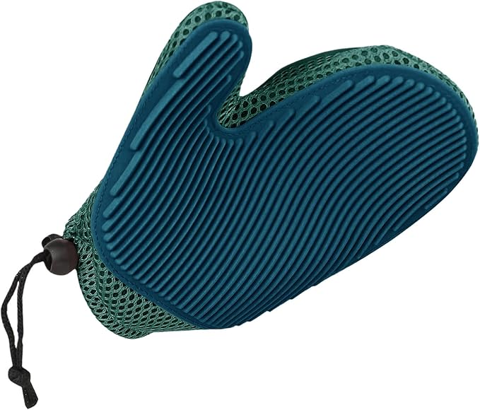 Genérico Pet Grooming Gloves, Cat Hair Removal, Grooming, Skin Remover, Deshedding Brush for Dogs, Kitten Care Accessory, Massage Gloves, Accessory