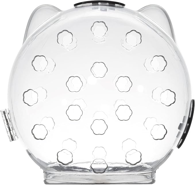Cats Anti-Bite Muzzles Breathable Helmets Muzzles for Pet Nail Trimming & Grooming Transparent Not Covering Eye