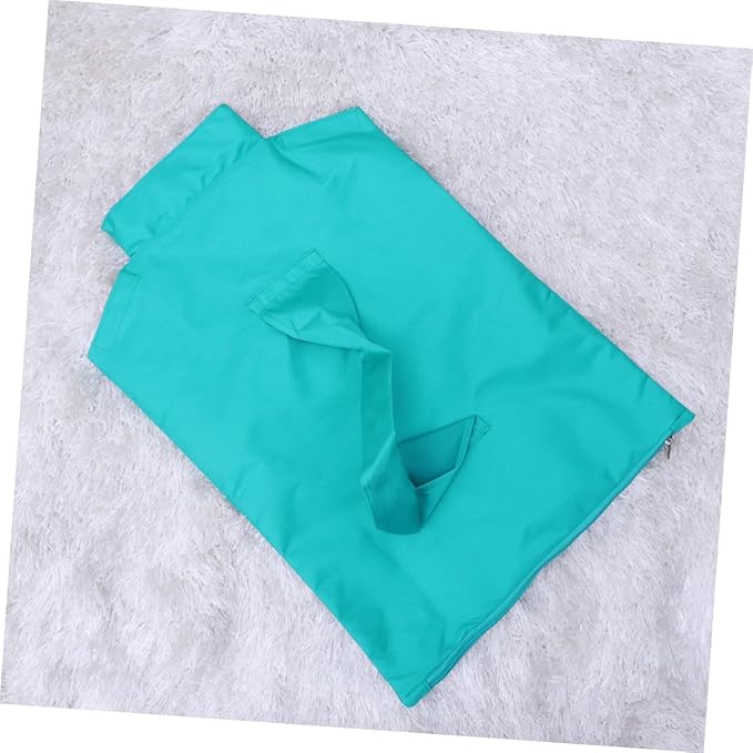 Multi-Functional Cat Grooming Bag Bathing Pouch Durable Breathable Material for Nail Trimming Medication Deep Green