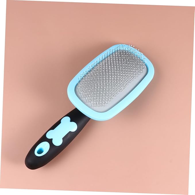 BESPORTBLE Ergonomic Grip Pet Hair Comb Cat Brush for Shedding Pet Grooming Supplies Massager Comb