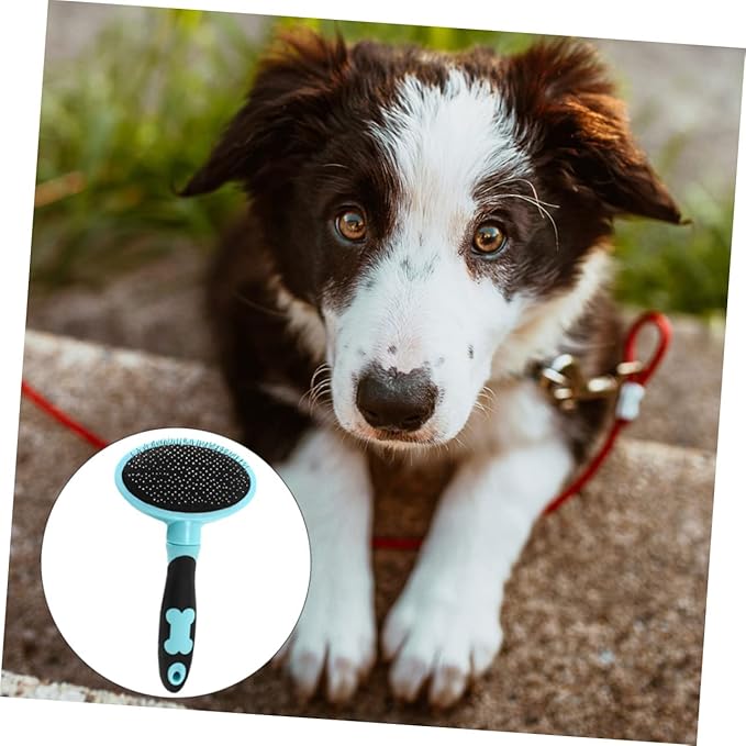 ERINGOGO 1pc Cat Self Dematting Comb for Cats Grooming Supplies Matted Remover Dog Brush for Shedding Cleaning Tool