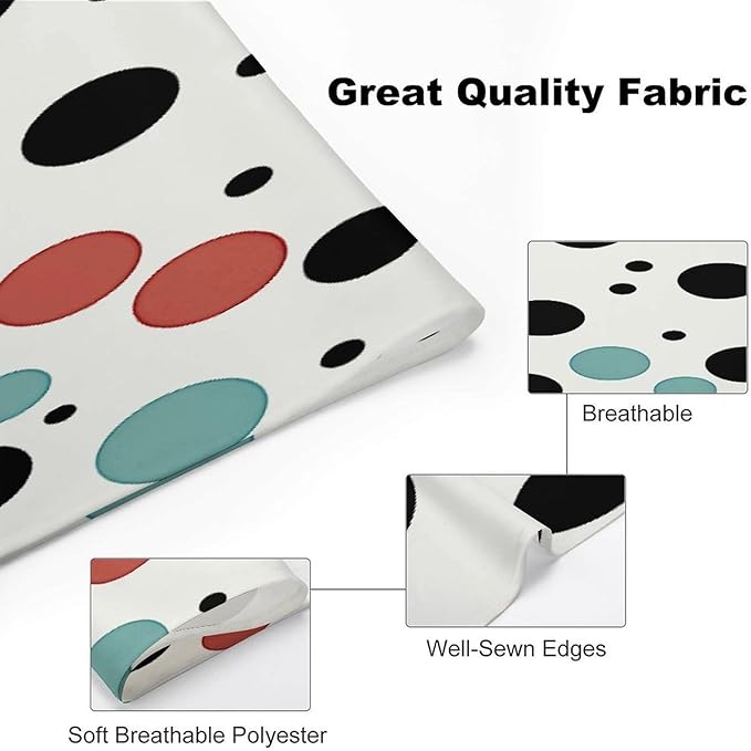Dog Bandana Spring Pet Scarf Adjustable Triangle Polka Dot Printing Dog Bib Washable Polyester Puppy Bandana for Small Medium Large Dogs Cat Birthday Party Supplies