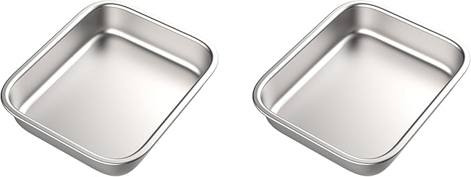 Stainless Steel Bowl Inserts x 2 for Pet Heights F22 Automatic Feeders