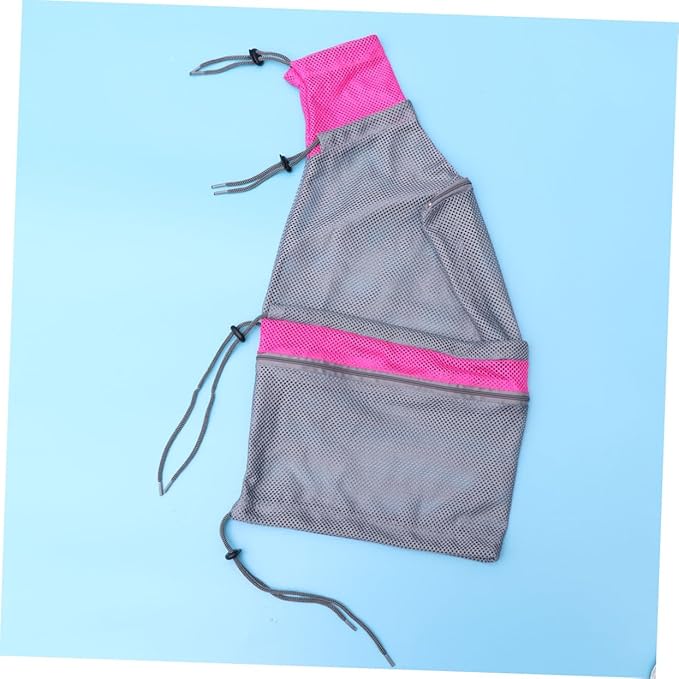 Cat Grooming Bag Adjustable Mesh Bathing Bag for for Bathing Nail Trimming and Ear Cleaning Random
