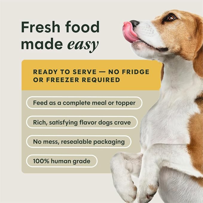 Instinct Freshly Crafted Meals, Dog Wet Food or Topper - Cage-Free Chicken, 11 oz. Carton