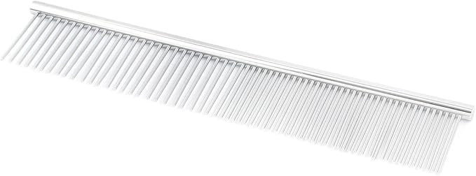 Pet Cat Dog Hair Massaging Grooming Rake Comb 19cm Long Silver Tone (id: bb5 c50 b9c 5b5 427