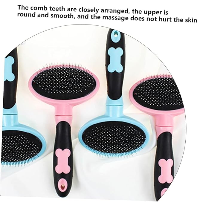 1pc Cat Grooming Brush Pet Hair Removal Tool for Cats and Dogs Ergonomic Design for Gentle Massage and Easy Cleaning for Shedding and Grooming