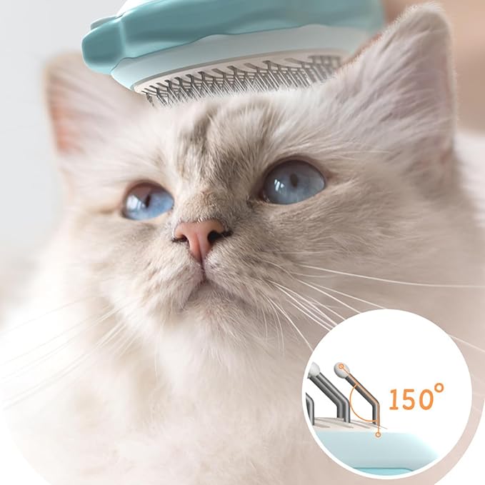 Cats Grooming Deshedding Comb for Cats Remove Loose Hair Cats Massaging Comb Dematting Supply