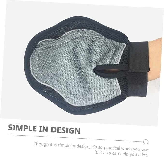 Double-Sided Silicone PET Hair Remover Brush PET Massage Glove for Dogs and Cats Bathing and Grooming Tool for Easy Hair Removal for Puppy and Kitten Care