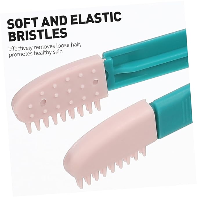 2pcs Cat Self Soft Bristle Cleaning Brush for Cats Tear Stain Comb Kitten Supply