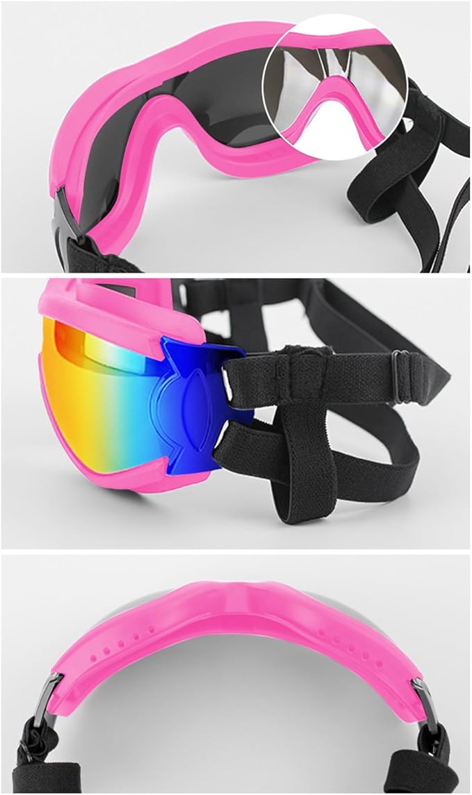 Dogs Sunglasses Cats Pet Cycling Eyewears Cute Reflection Eye Wear Glasses for Small Dogs Cats Sports Supply Dog Dog Small Large Sunshines Protections