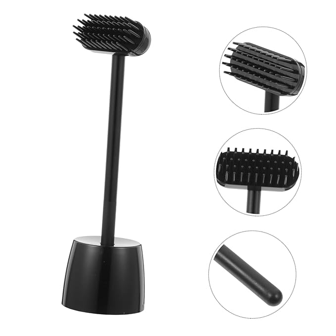 BESPORTBLE 2pcs Cat Grooming Brush Massage Scratch Pet Grooming Brush for Cats Dogs Wet Dry Hair Cleaning