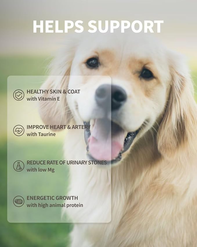 Freeze Dried Dog Treats, 94% Animal Origin Freeze Dried Raw Food, High Protein Healthy Food Toppers & Meal Mixers for Dog (Duck Recipe - 14 Ounce)