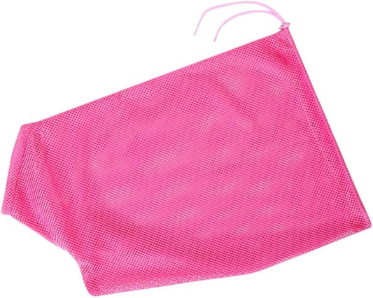 Multi-Function Cat Grooming Bag Mesh Pet Bathing Pouch for Nail Trimming Feeding Washing Bag Pull Rope Design for