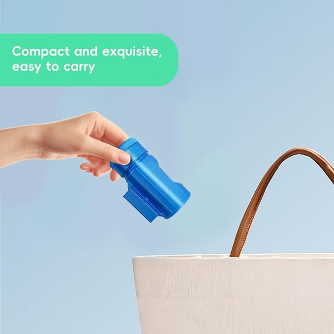 Dog Poop Bag Dispenser | Pet Walking Supplies Storage | Dog Poop Bags Rolls Holder - for Garden Courtyard Beach Park Sidewalk Pavement Hiking Backpacking Camping