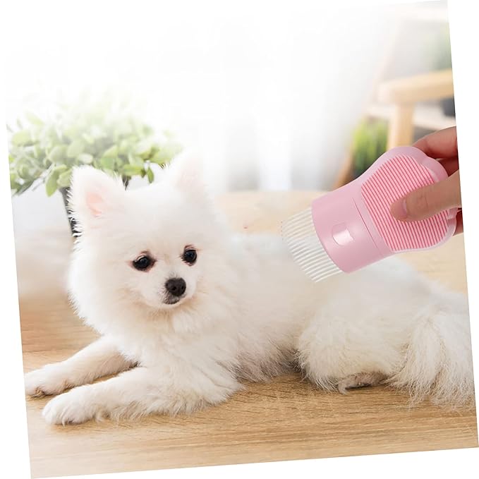 Mikikit Cat Grooming Comb Pet Deshedding Brush Massaging Tool for Cats and Dogs