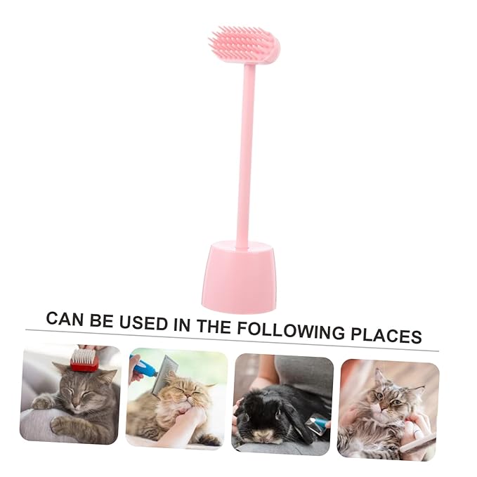 TOYANDONA Cat Brush for Shedding Cleaning Scratch Brush Grooming Tool for Indoor Cats Pet Grooming Supplies