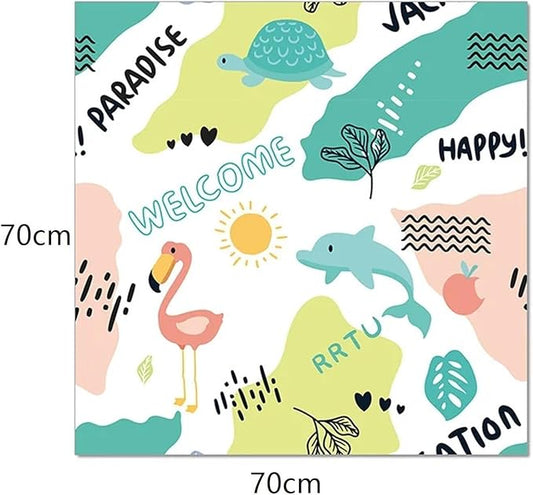 Self-Adherent Cat Grooming Wrap - Bite, Scratch, Escape Swaddle for Nail Clipping & Medicine Administration(White)