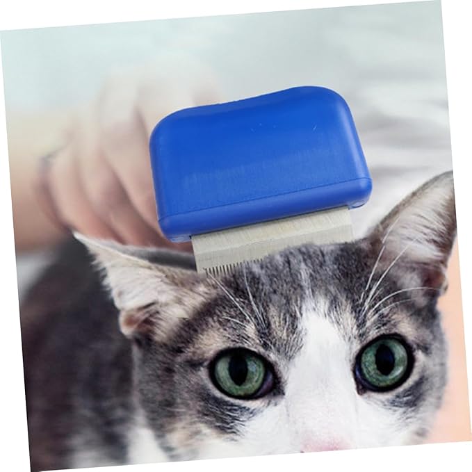 Happyyami Ergonomic Handle Dog Grooming Comb Cat Brush for Shedding Hair Dog Brush Deshedding Tool