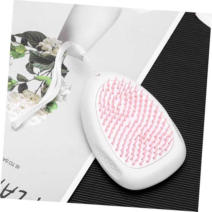 Abs Pet Dog Comb for Grooming Cat Hair Brush Floating Hair Removal Practical and Portable Design for Pet Cleaning Hanging Lanyard